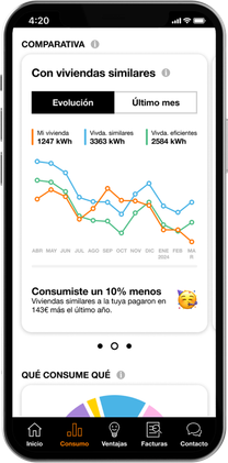 Orange Energia - Descubre y gestiona tu consumo con la App de Orange Energía