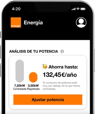 Orange Energía - Potencia siempre optimizada